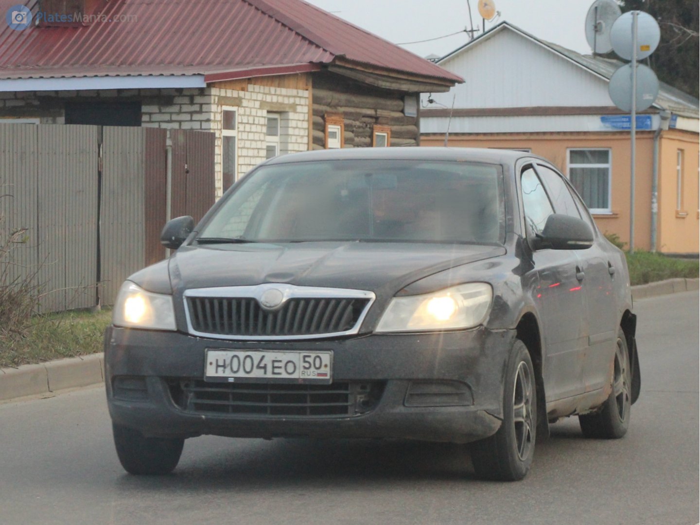 н 004 ео 50, Skoda Octavia 2nd gen Liftback (A5/1Z3), facelift, 2009–2013