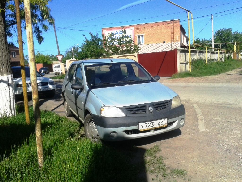 у 723 тх 61, Renault Logan 1st gen Sedan (LS0*/LS1*), 2004–2009