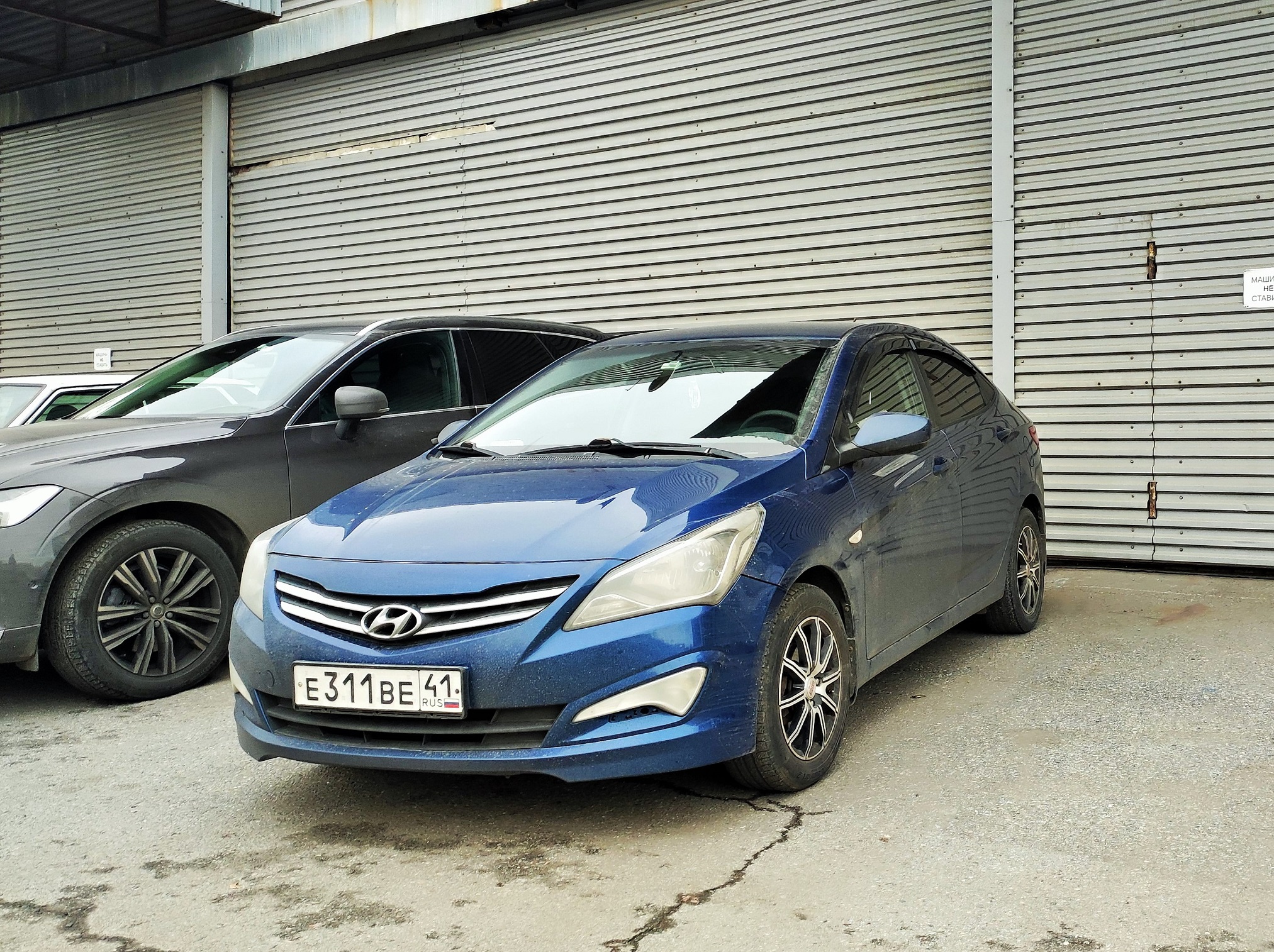 е 311 ве 41, Hyundai Solaris 1st gen Sedan (RB), facelift, 2014–2017