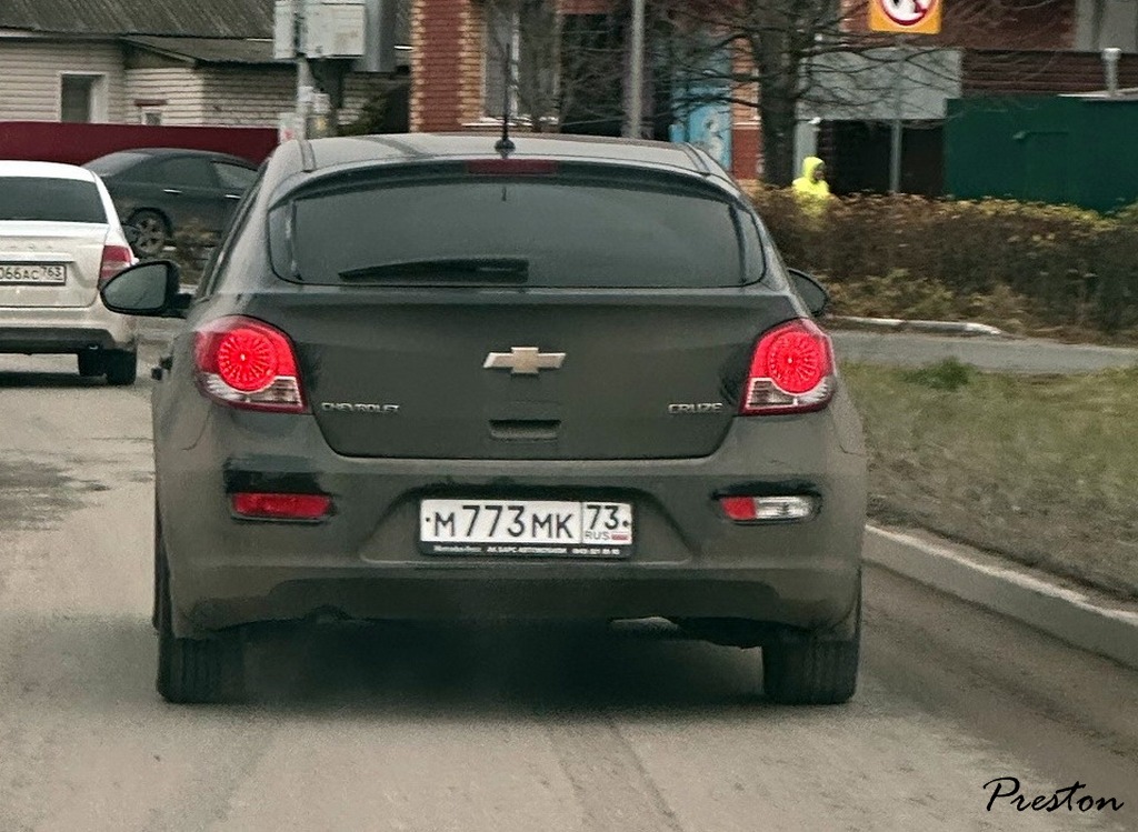 м 773 мк 73, Chevrolet Cruze 1st gen Hatch (J300), 2011–2016