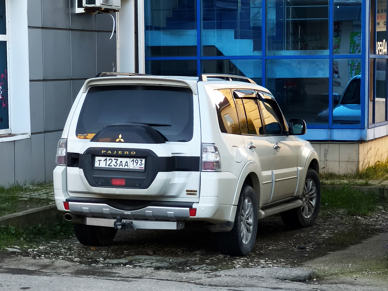 т 123 аа 193, Mitsubishi Pajero 4th gen 5-door SUV (V90/NS/NT/NW/NX), 2006–2021