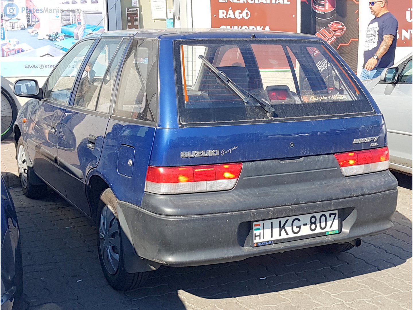 IKG-807, Suzuki Swift 2nd gen 5-door Hatch (SF), facelift, 1996–2004