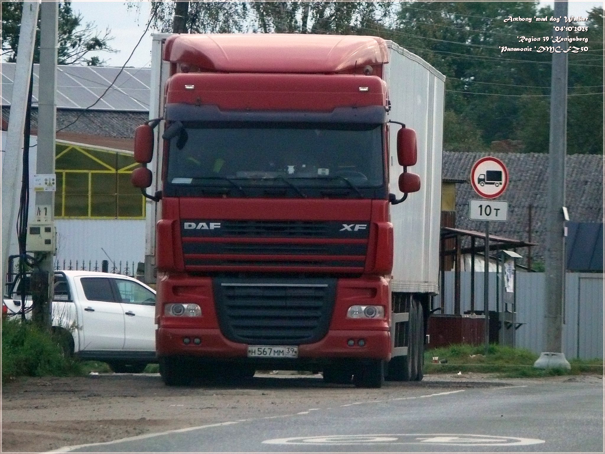 н 567 мм 39, DAF XF 3rd gen (XF105), 2006–2020