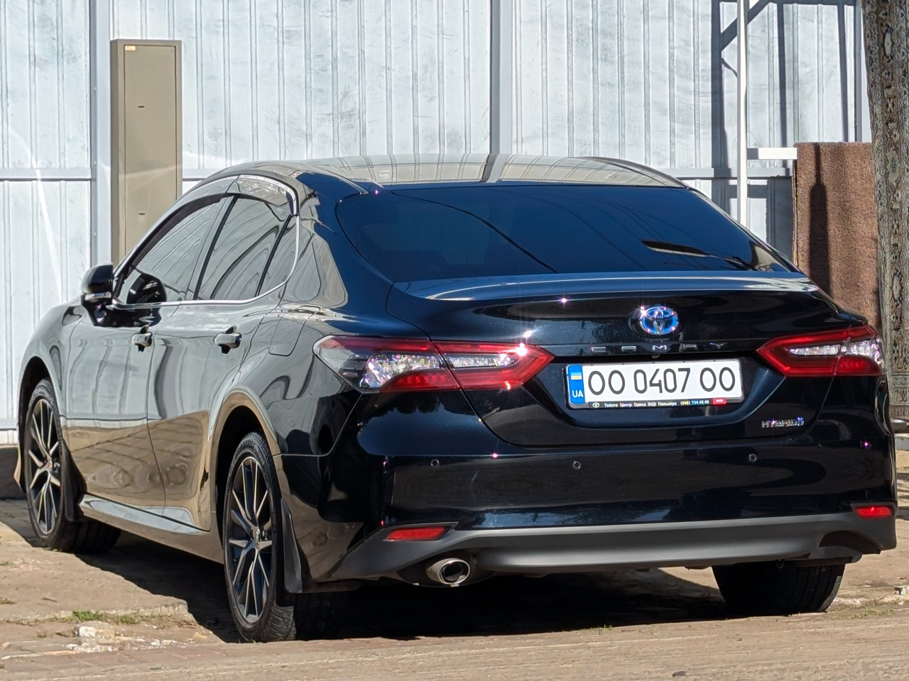 OO 0407 OO, Toyota Camry 8th gen (XV70), 2017–