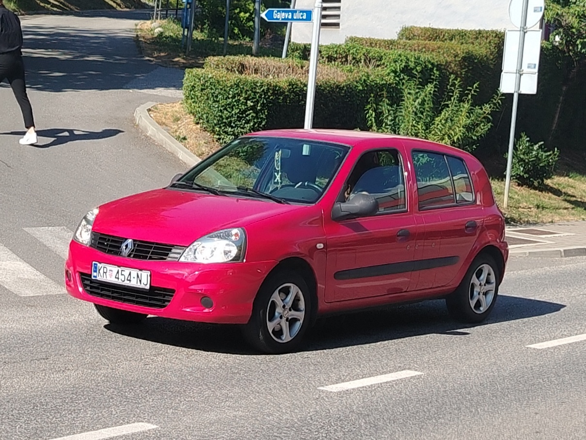 KR 454-NJ, Renault Clio 2nd gen (Campus/Mio) 5-door Hatch (B65), 2nd facelift, 2006–2012 (–2016 for LATAM-market)