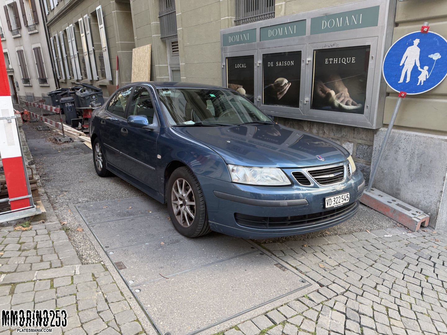 VD 322545, SAAB 9-3 2nd gen Sedan (YS3F), 2003–2007