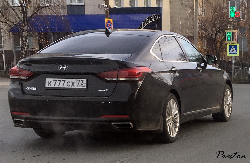 к 777 сх 73, Hyundai Genesis 2nd gen (DH), 2013–2016