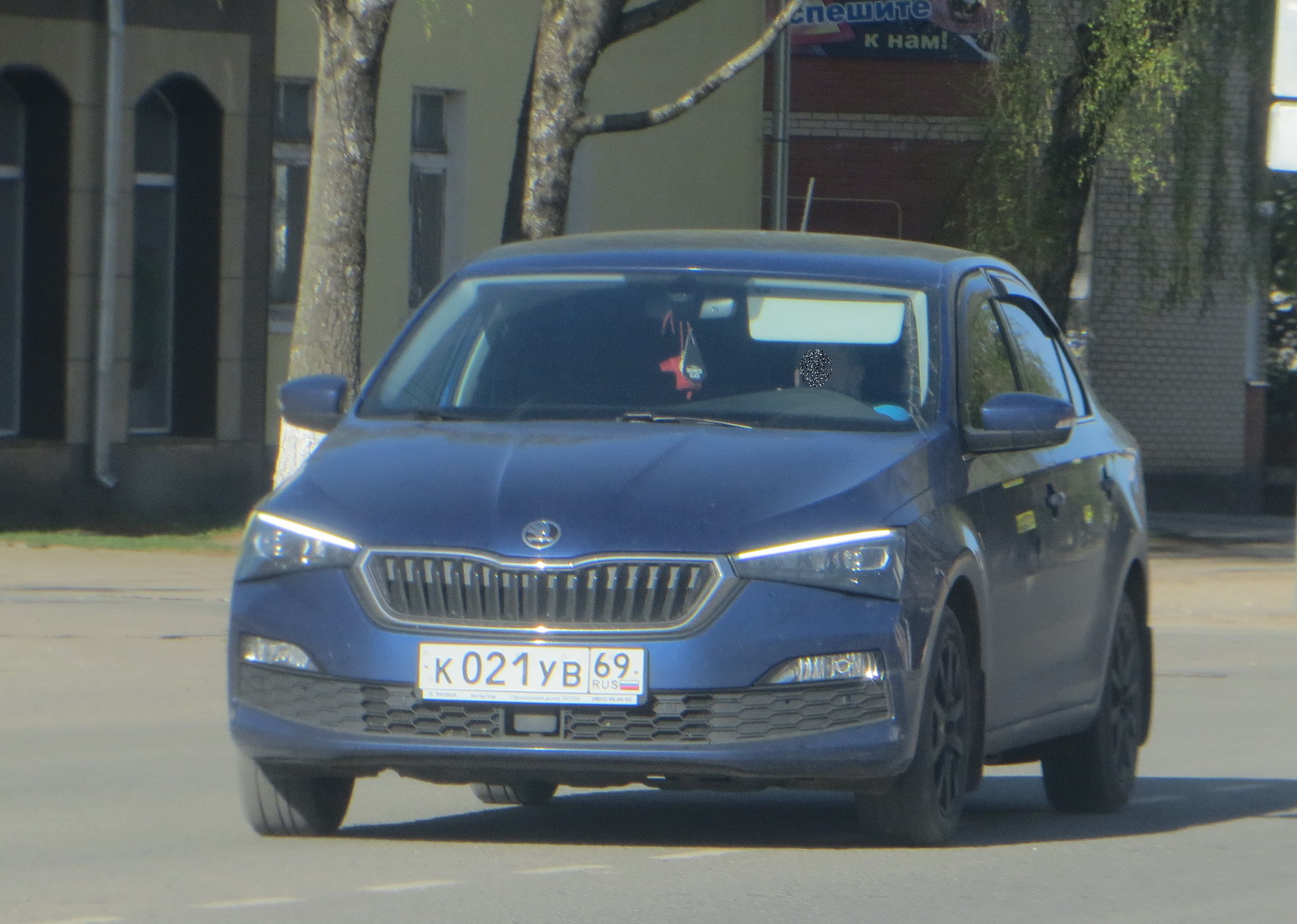 к 021 ув 69, Skoda Rapid Liftback (NH3; RU-market), facelift, 2020–2022