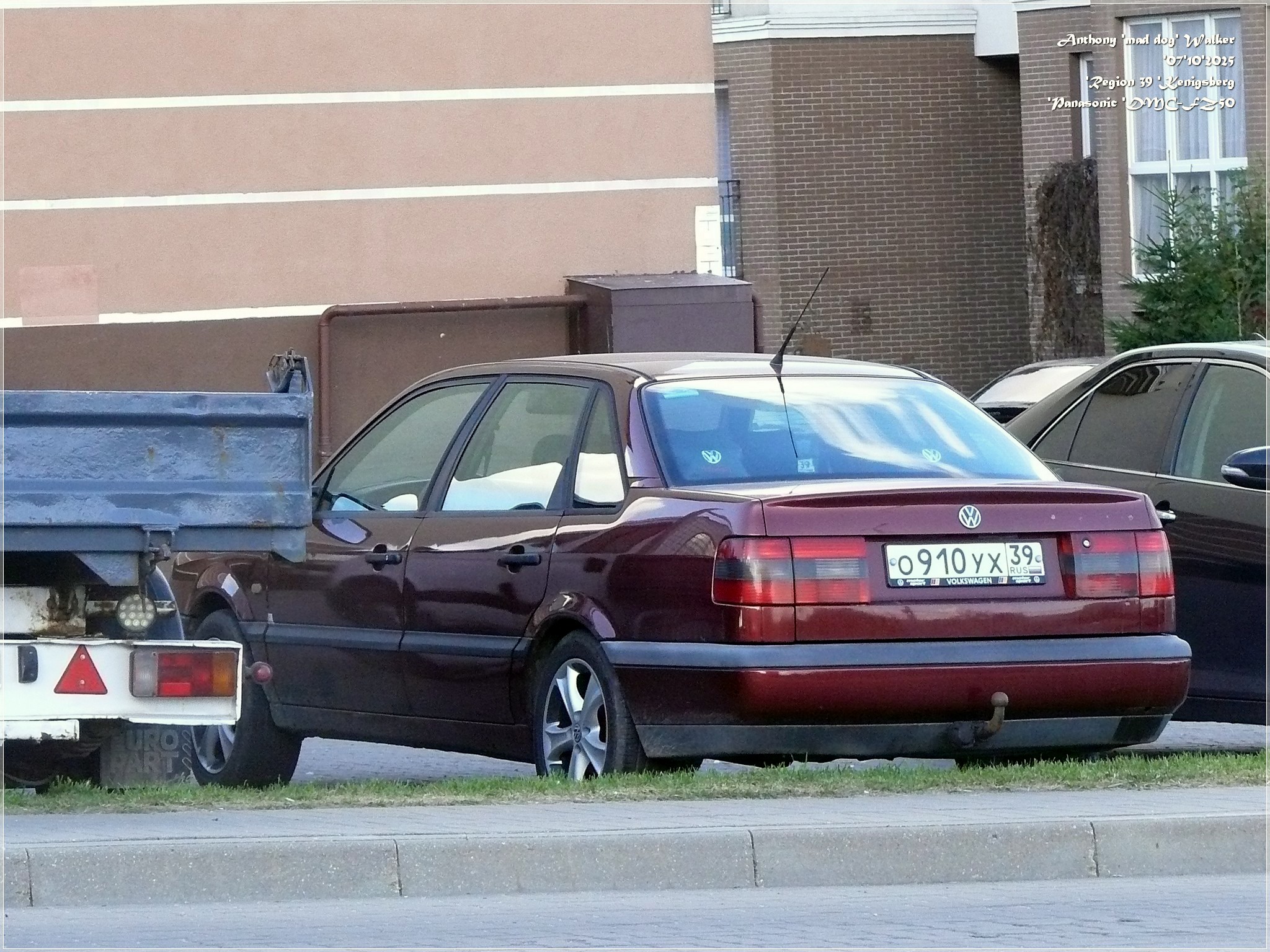 о 910 ух 39, Volkswagen Passat 