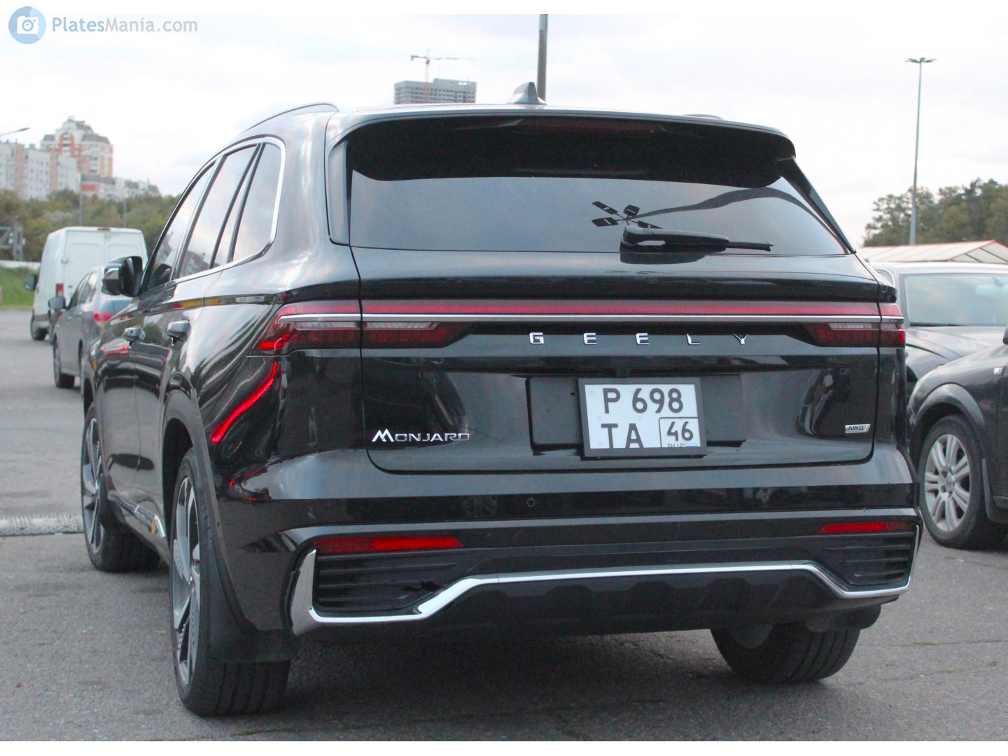 р 698 та 46, Geely Monjaro 1st gen (KX11), 2021­–