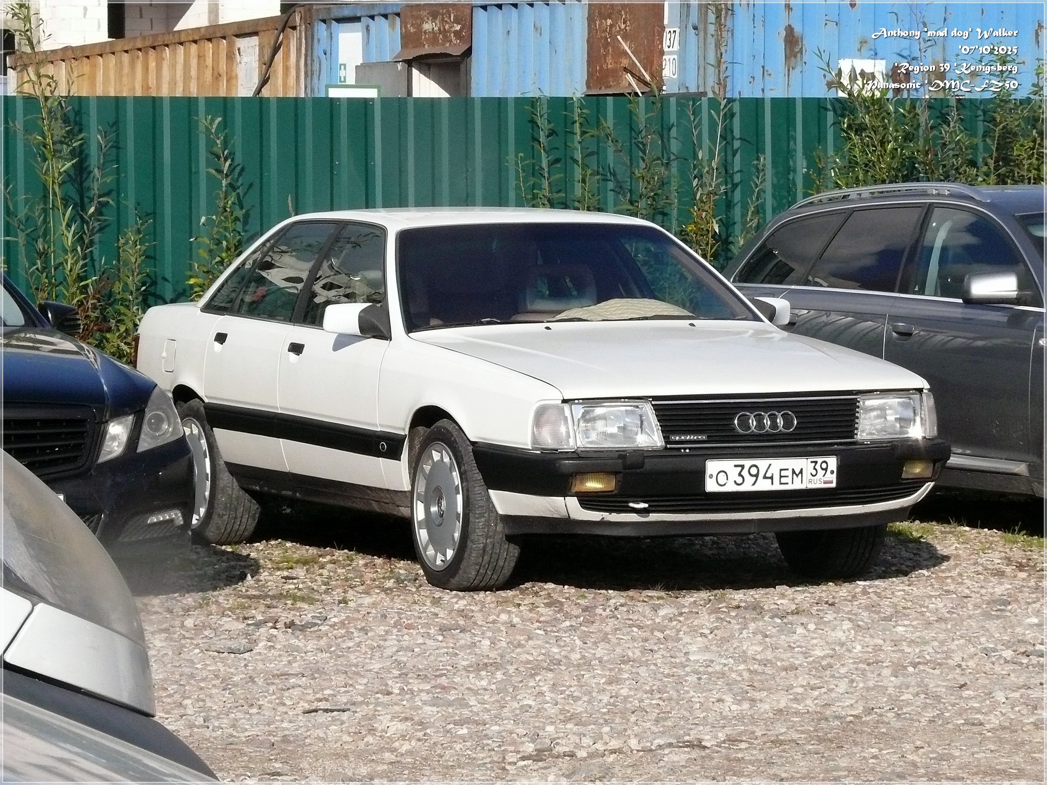 о 394 ем 39, Audi 100 3rd gen Sedan (C3/44), 1982–1991