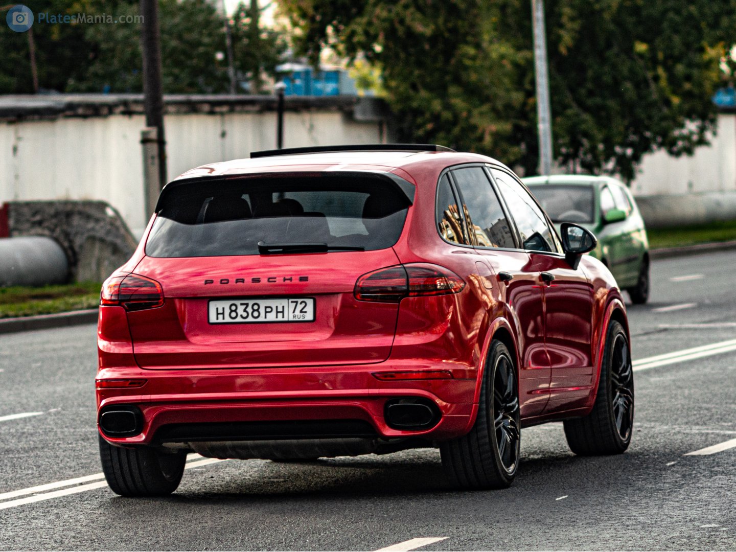 н 838 рн 72, Porsche Cayenne 