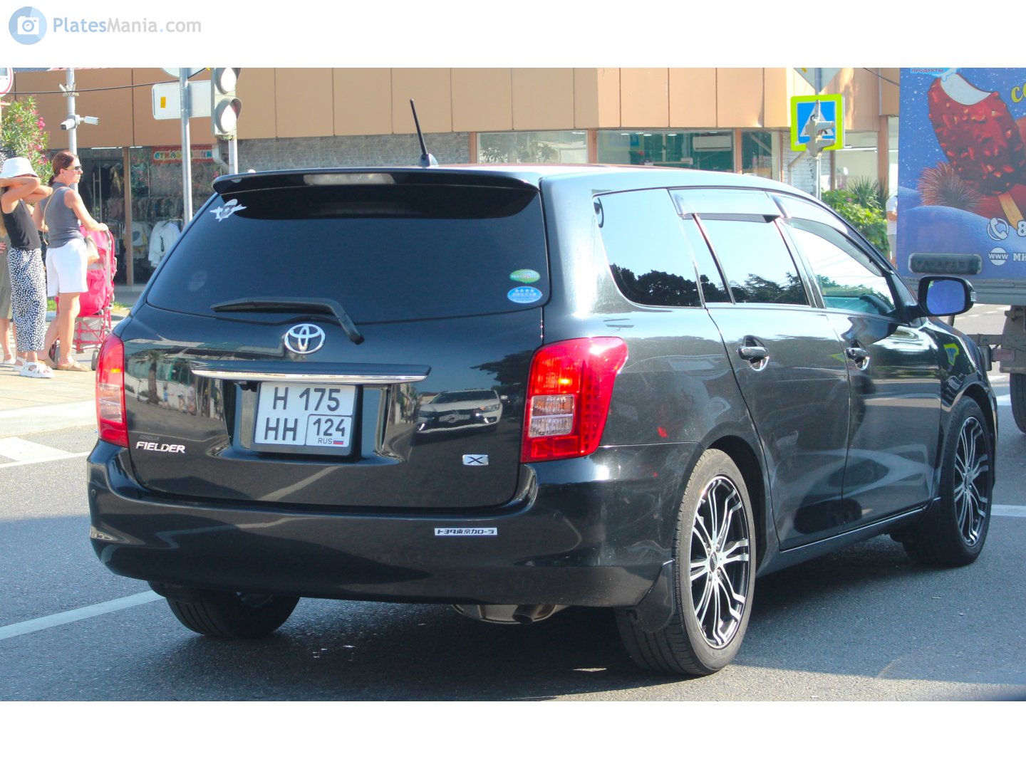 н 175 нн 124, Toyota Corolla Fielder 2nd gen (E140), 2006–2012