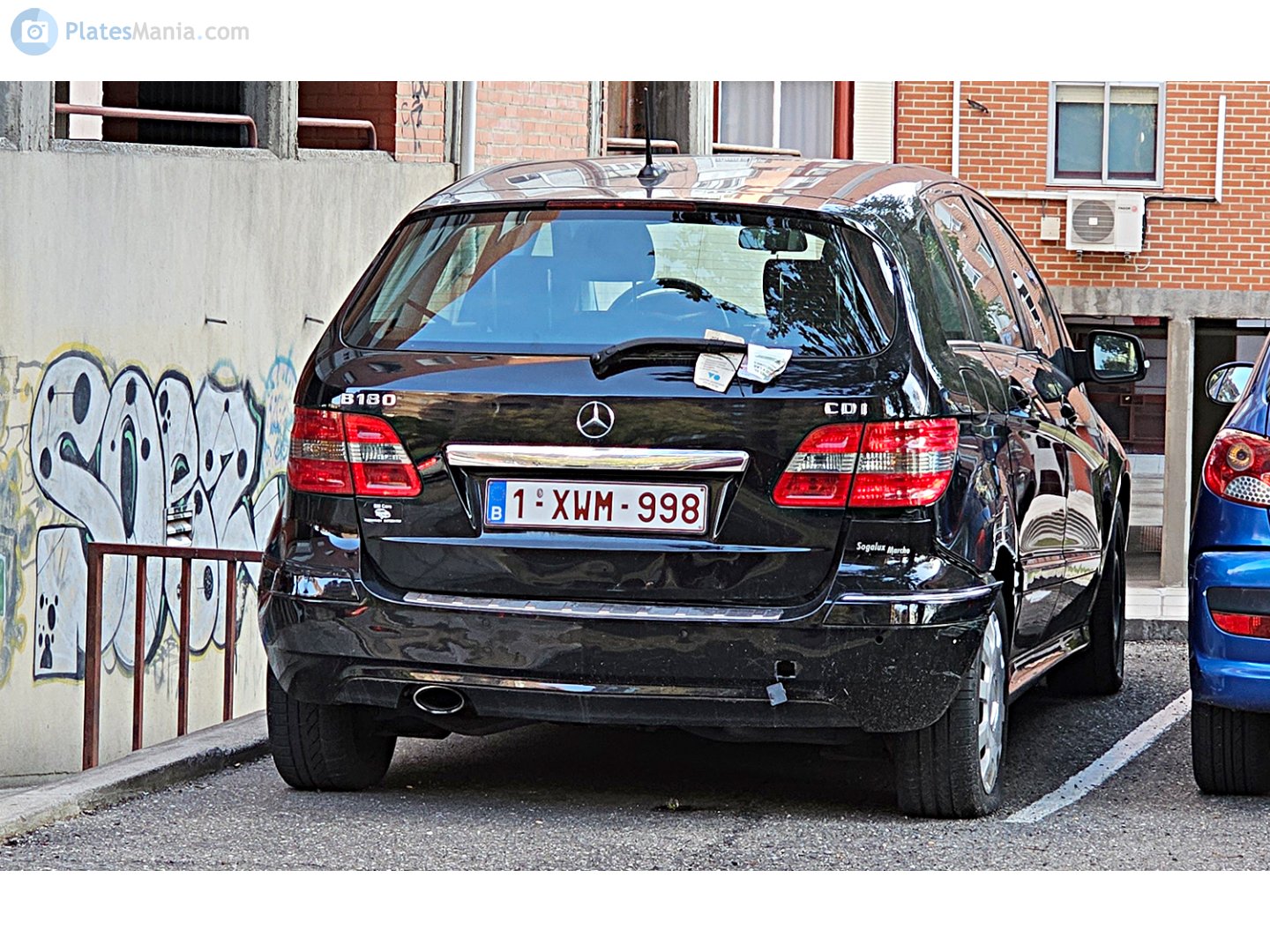 1-XWM-998, Mercedes-Benz B-Klasse 1st gen (W245), 2005–2011