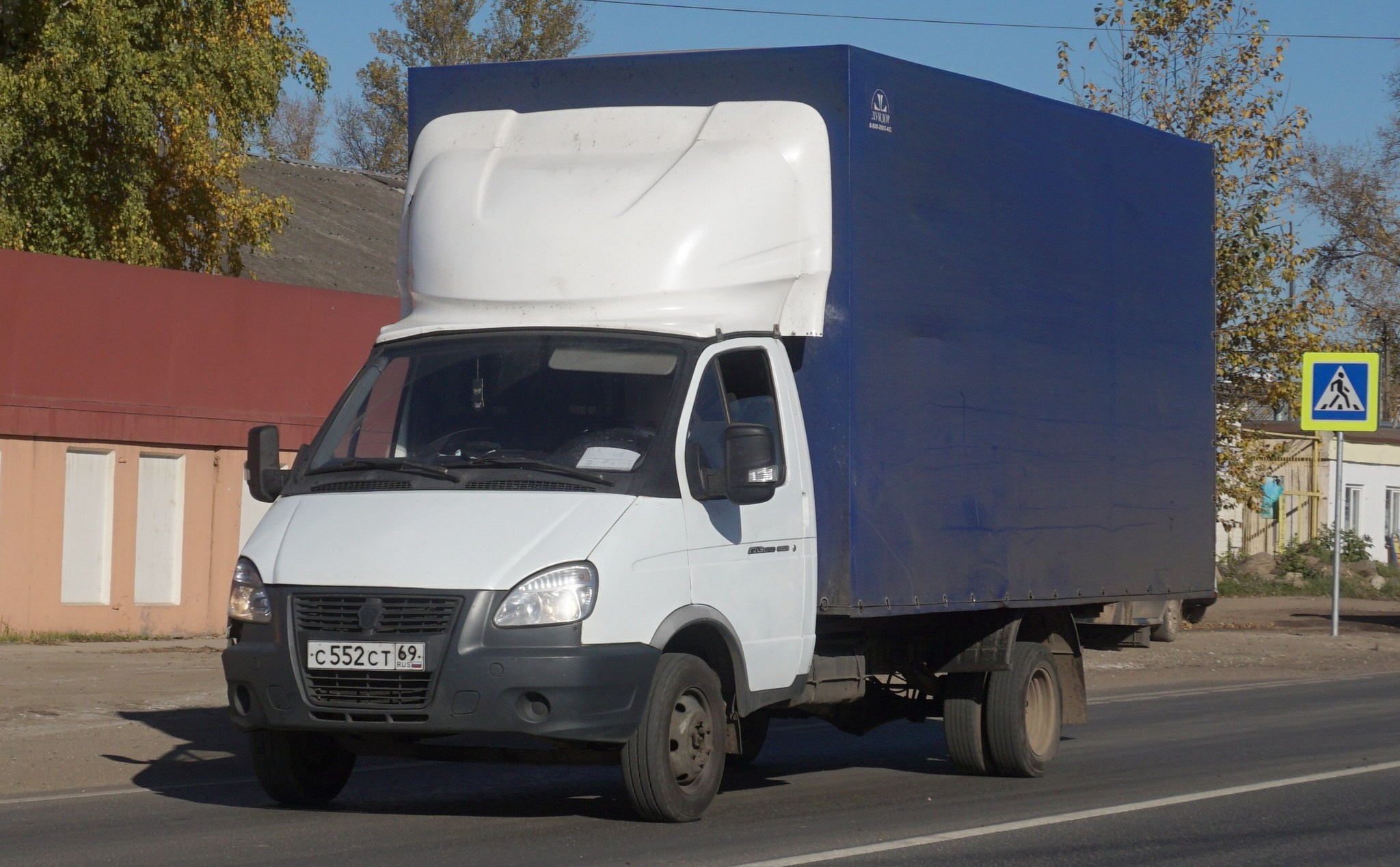 с 552 ст 69, GAZ 3302 ГАЗель 2-3302 Single Cab, facelift, 2003–