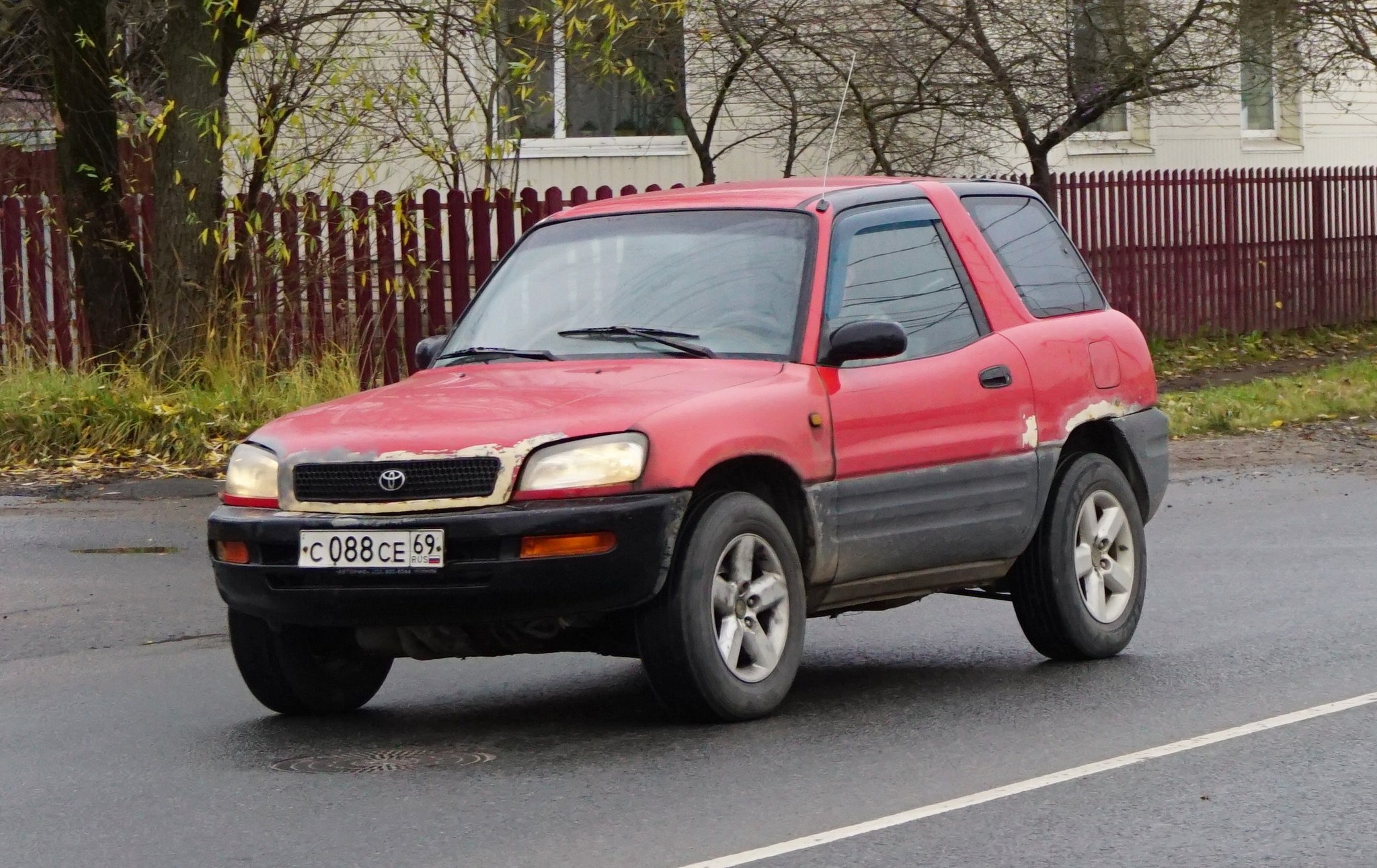 с 088 се 69, Toyota RAV4 1st gen 3-door Hardtop (XA10), 1994–2000