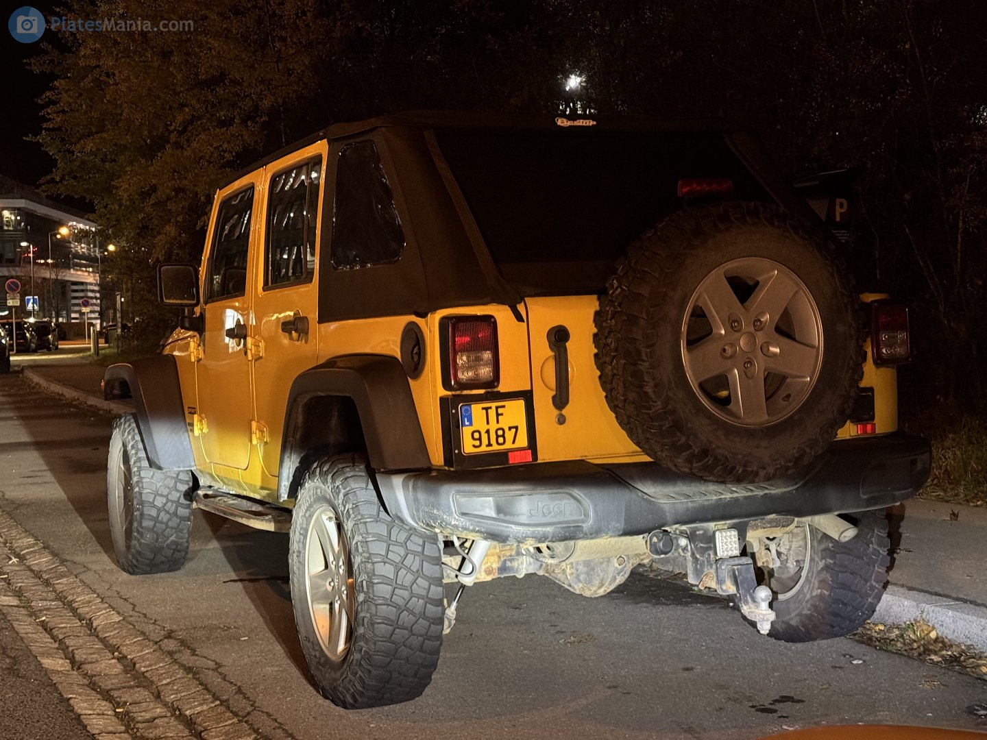 TF 9187, Jeep Wrangler 3rd gen 5-door SUV (JK), 2006–2018