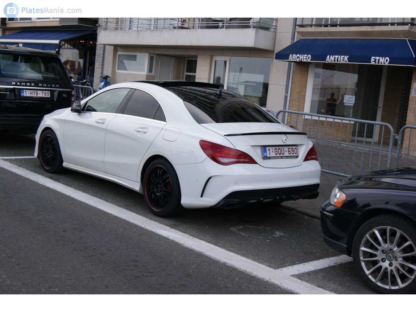 1-GQU-690, Mercedes-Benz CLA-Klasse 1st gen 4-door Coupé (C117), 2013–2019