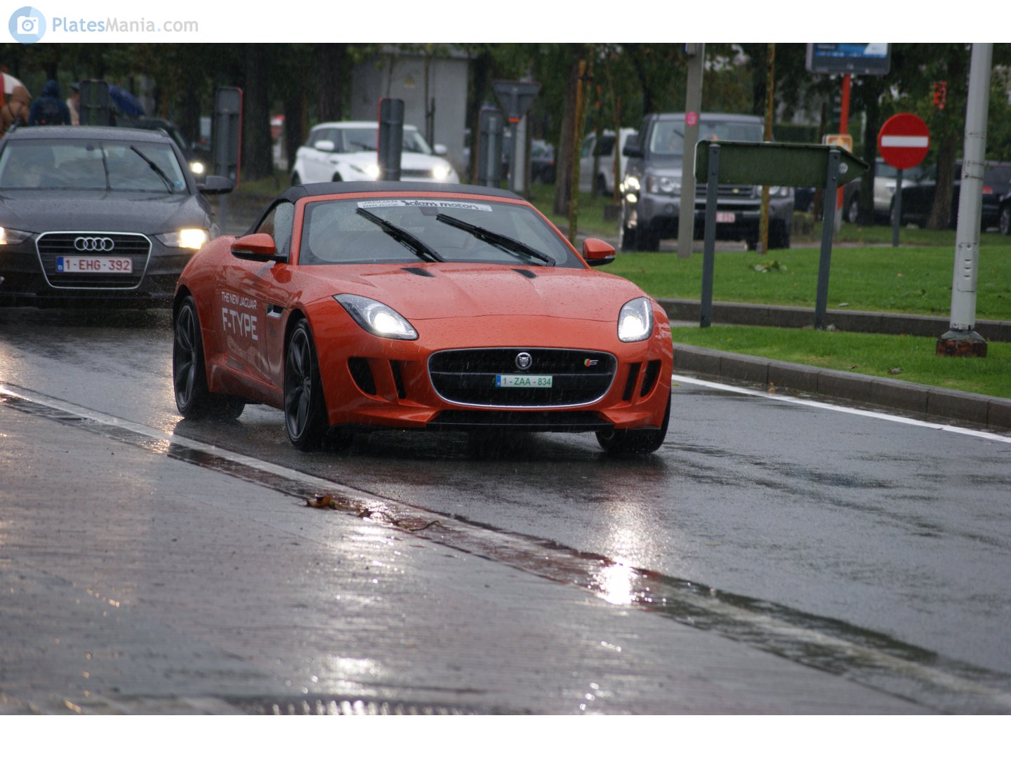 1-ZAA-834, Jaguar F-Type 1st gen Convertible (X152), 2013–2019
