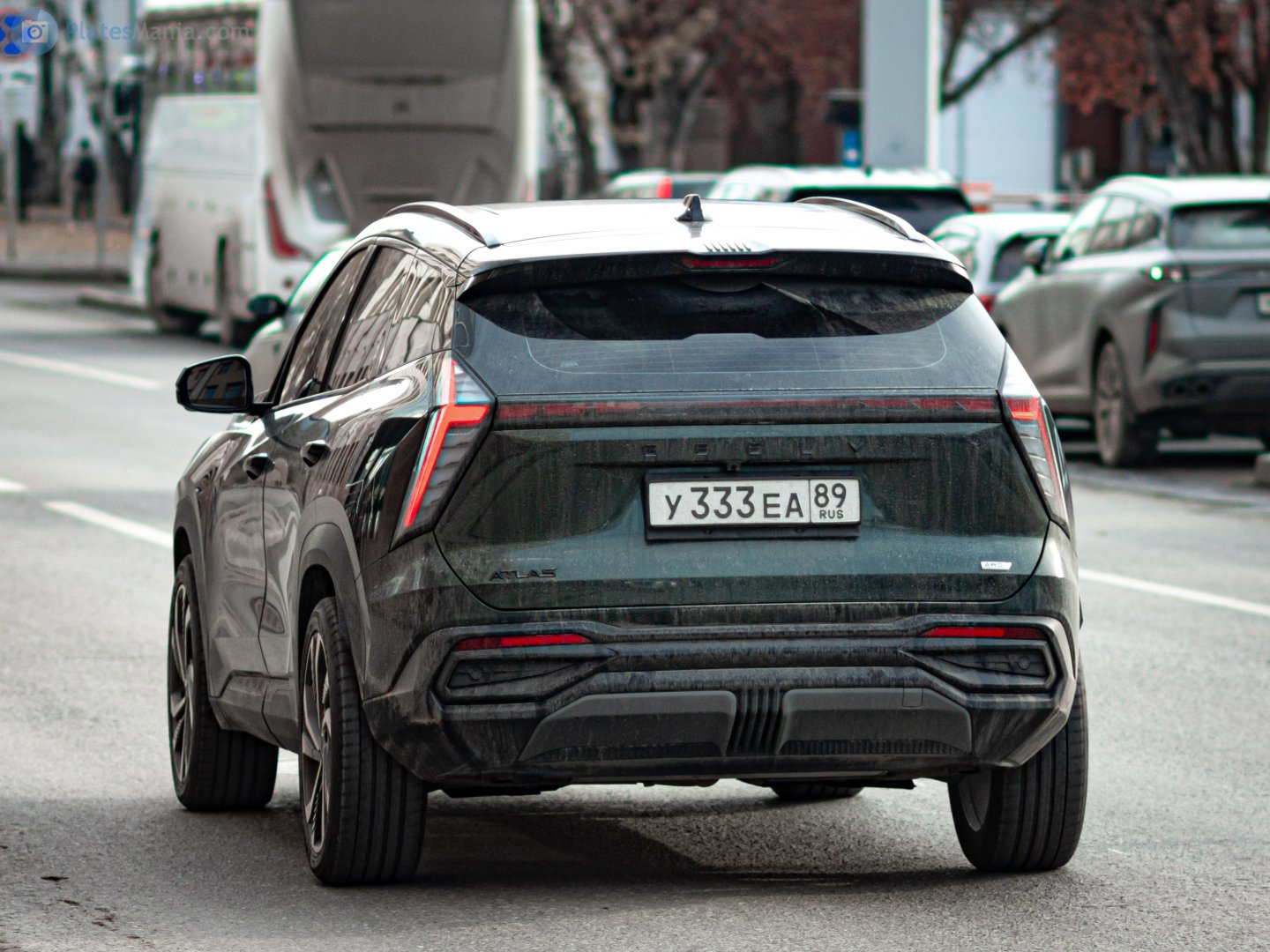 у 333 еа 89, Geely Atlas 