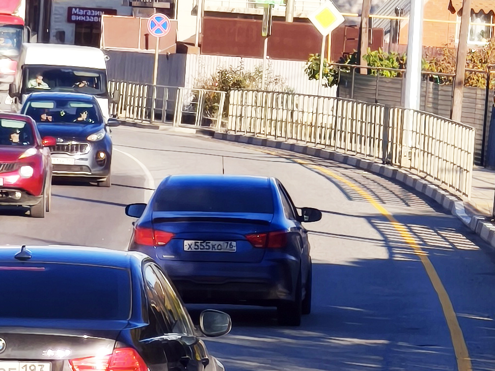 х 555 ко 76, Lada (VAZ) Vesta 1st gen Sedan (GFL), 2015–2022