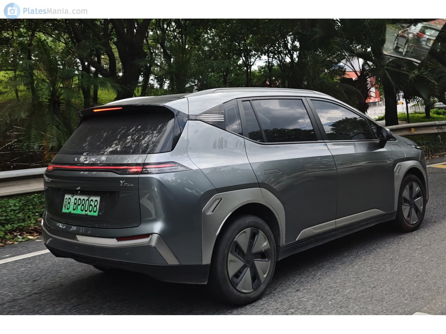 粤B·BP8068, Aion (GAC NE) Y 1st gen Plus, 2022–