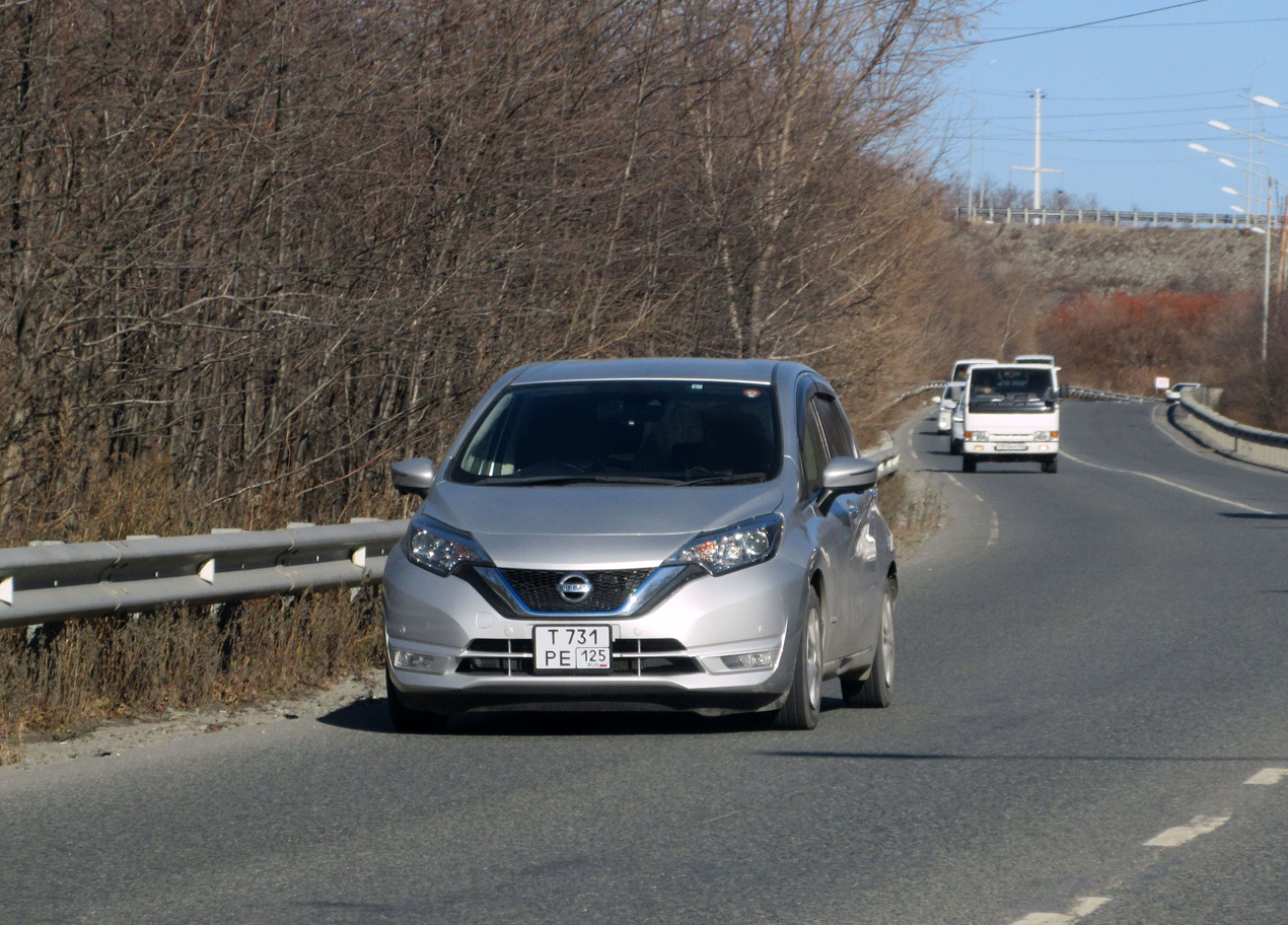 т 731 ре 125, Nissan Note 2nd gen (E12), 2012–2020