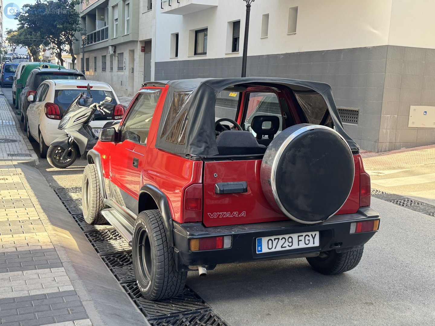 0729 FGY, Suzuki Vitara 1st gen 3-door SUV (ET/TA), 1988–1998