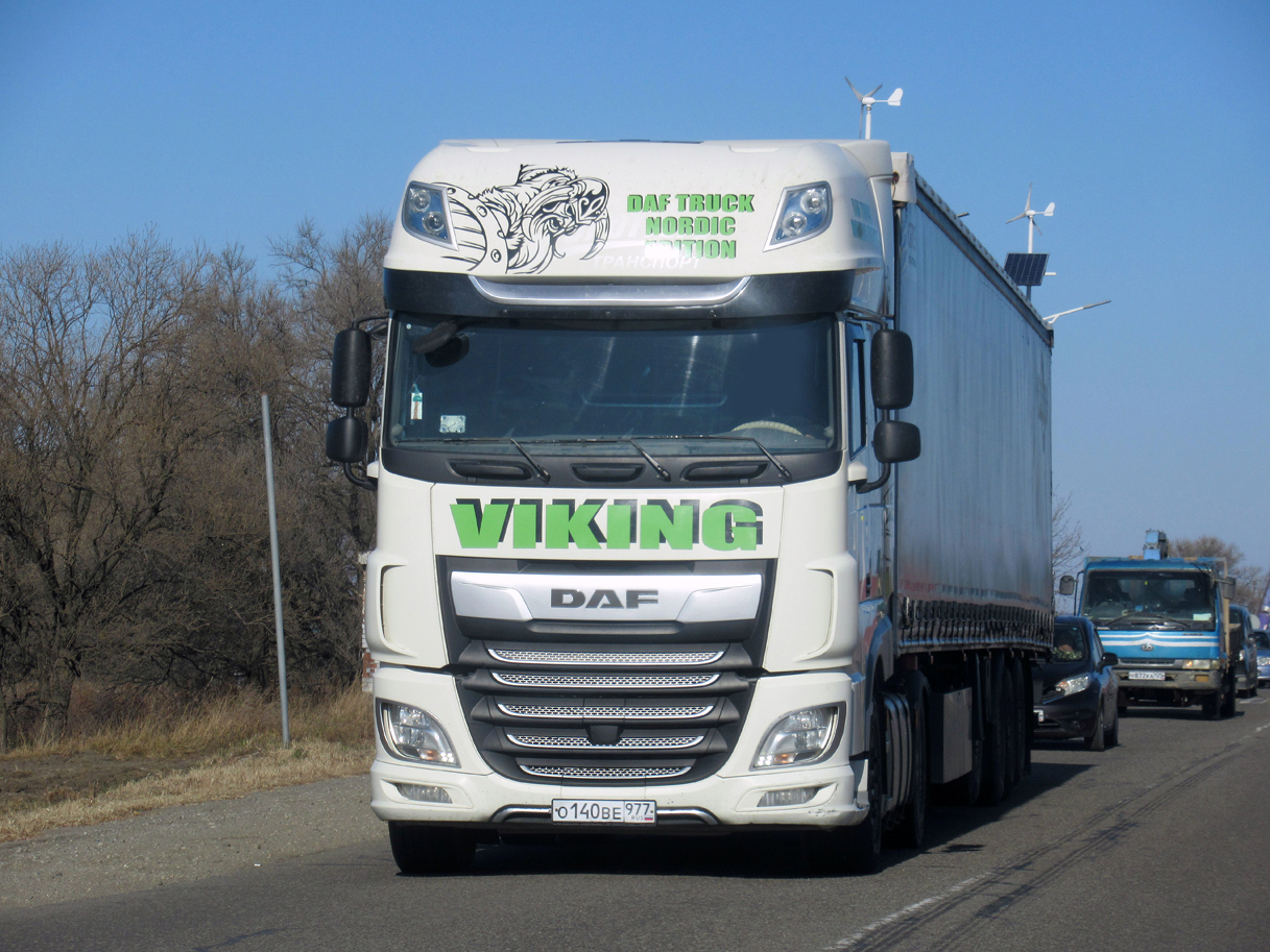 о 140 ве 977, DAF XF 4th gen, facelift, 2017–