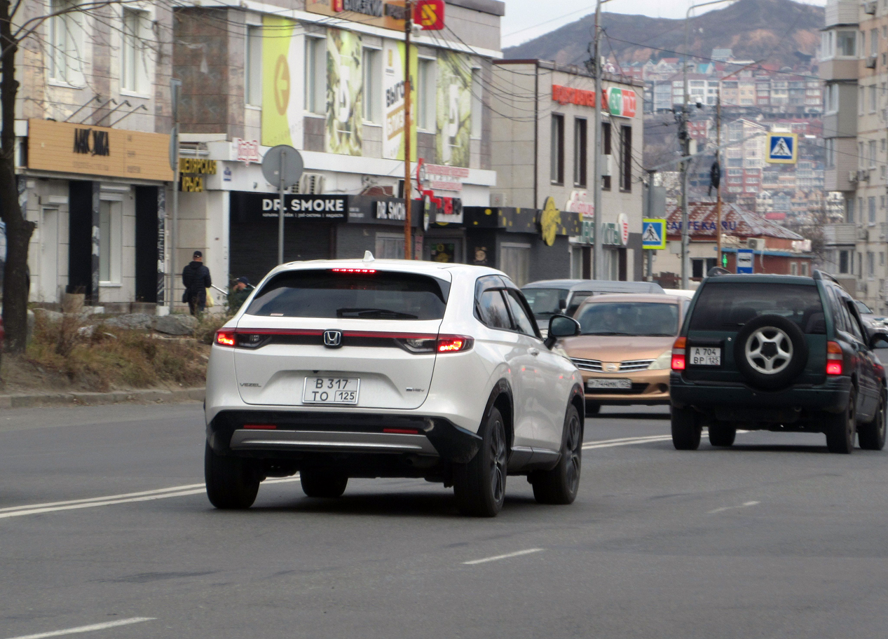 в 317 то 125, Honda Vezel 2nd gen (RV), 2021–