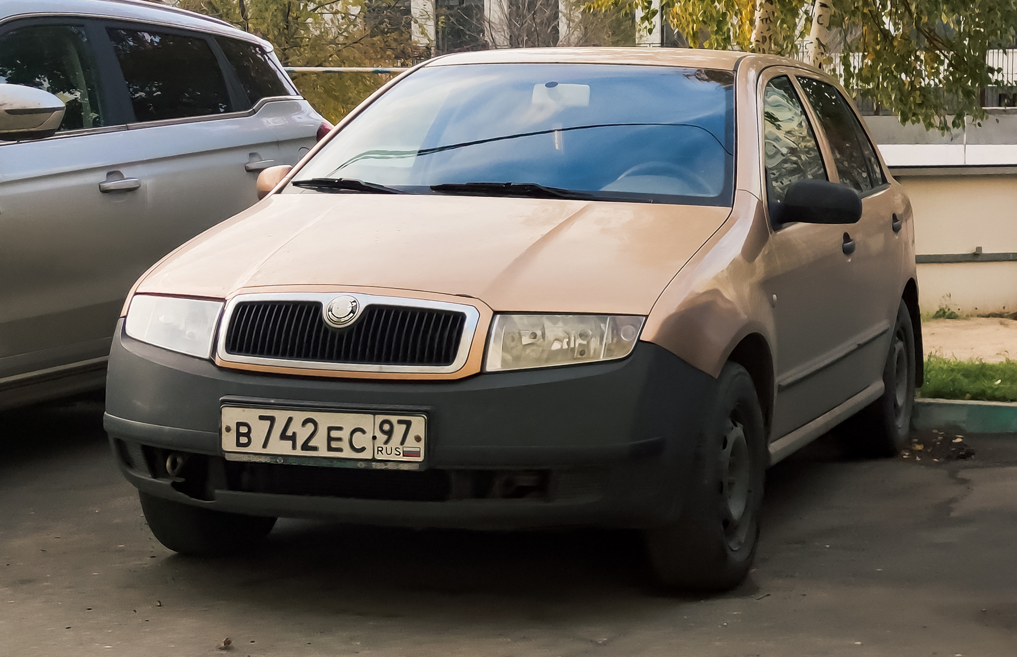 в 742 ес 97, Skoda Fabia 1st gen Sedan (6Y3), 2001–2007