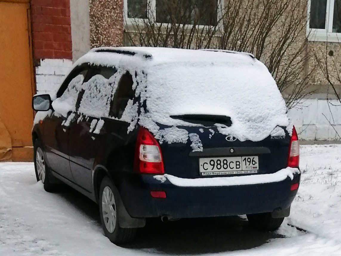 с 988 св 196, Lada (VAZ) 1117 Kalina 