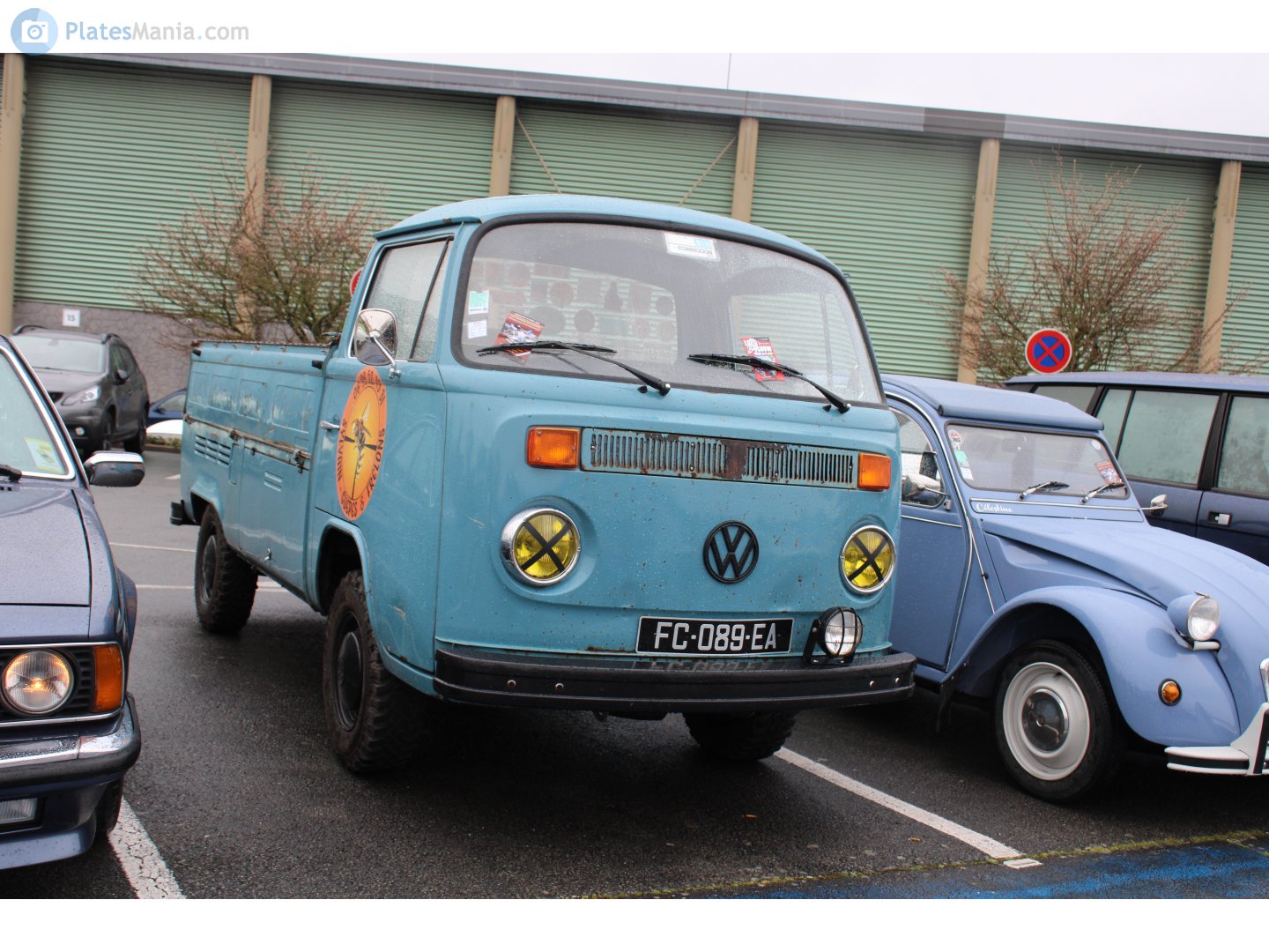 FC-089-EA, Volkswagen Transporter 2nd gen Pickup (T2b), 1st facelift, 1967–1979  (–1982 for BR- and MX-market)