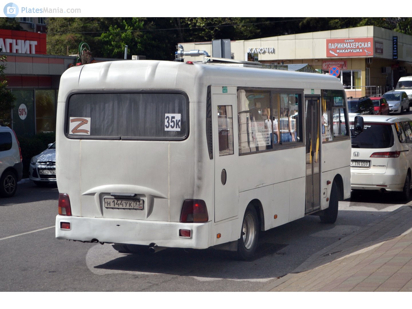 н 144 ук 93, Hyundai County 1st gen (CS), 1998–2007 (–2012 for RU-market)