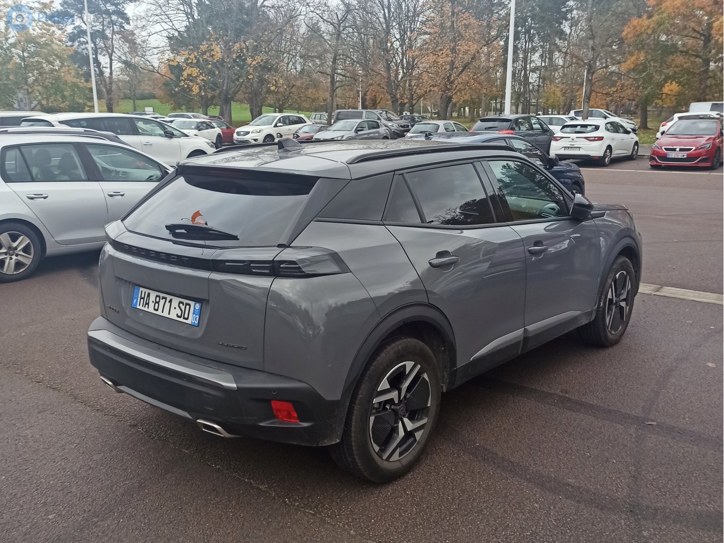 HA-871-SD, Peugeot 2008 2nd gen (P24 / E-2008), facelift, 2023–