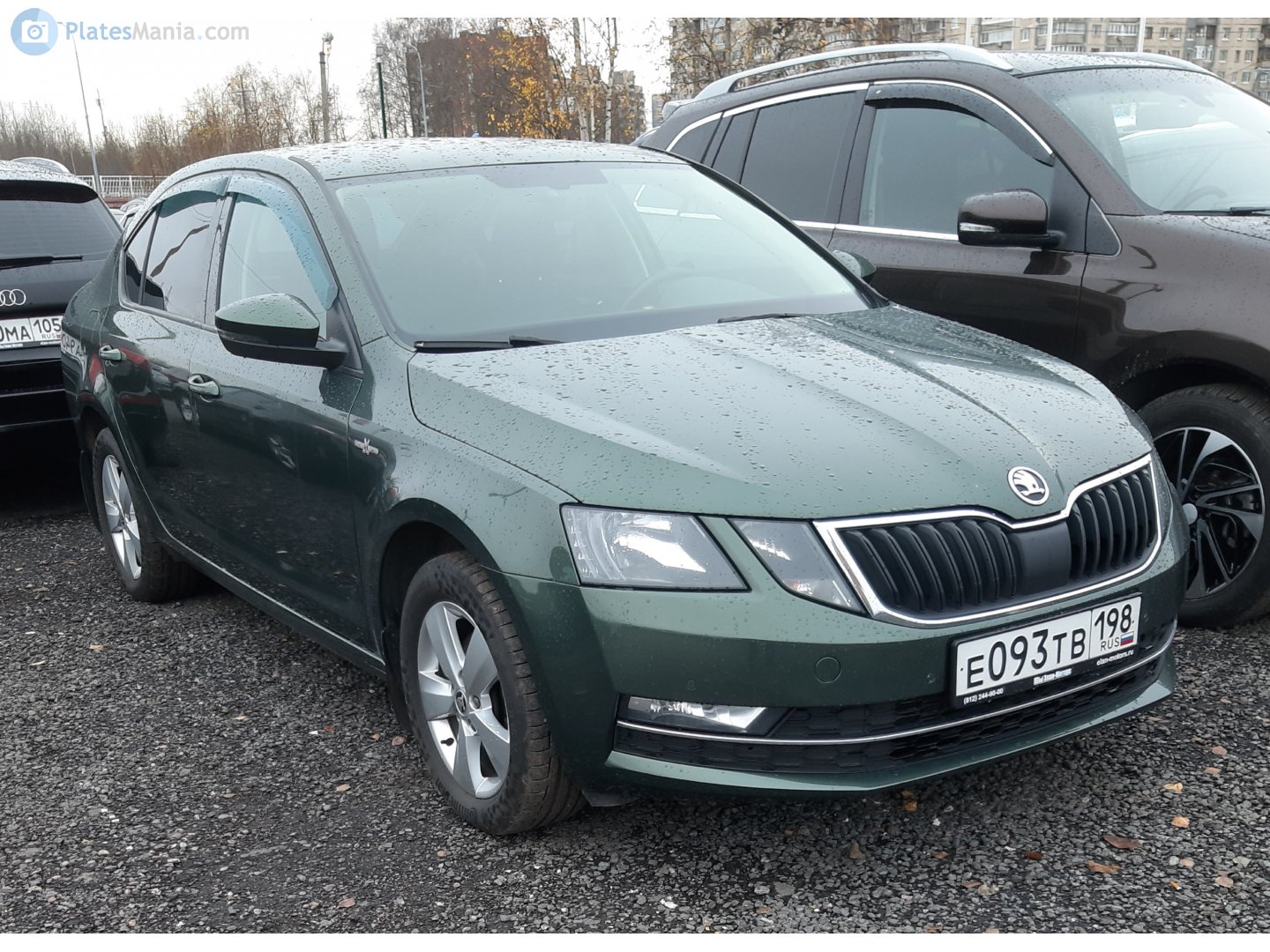 е 093 тв 198, Skoda Octavia 3rd gen Liftback (A7/5E3), facelift, 2017–2022 (–2023 for CN-market)