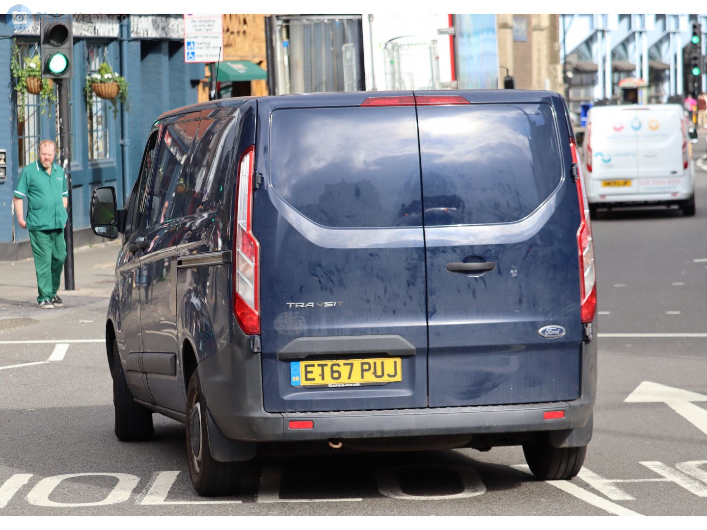 ET67PUJ, Ford Transit 4th gen Van (V363), 2013–