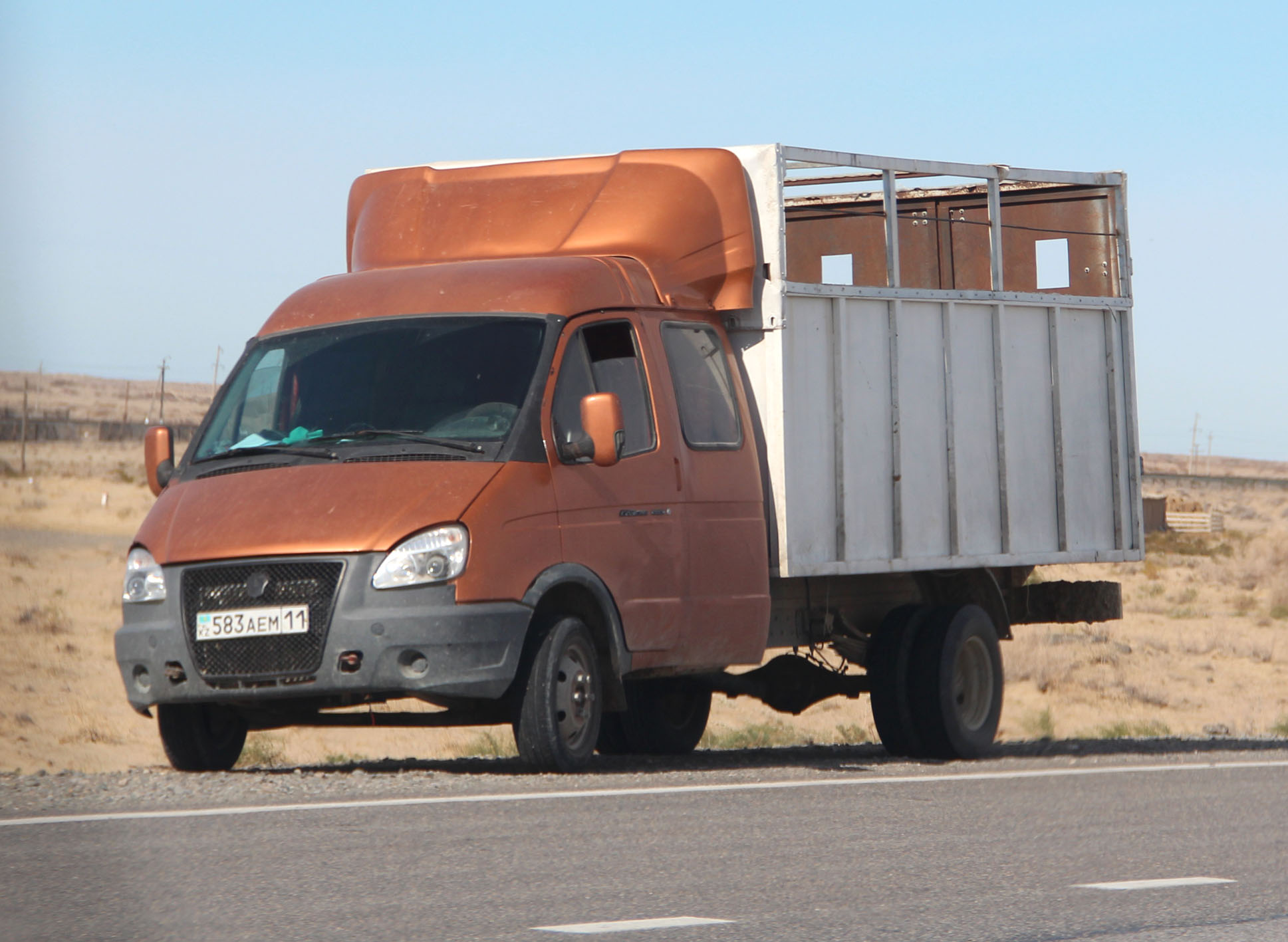 583 AEM 11, GAZ 3302 ГАЗель 33023 Double Cab, facelift, 2003–