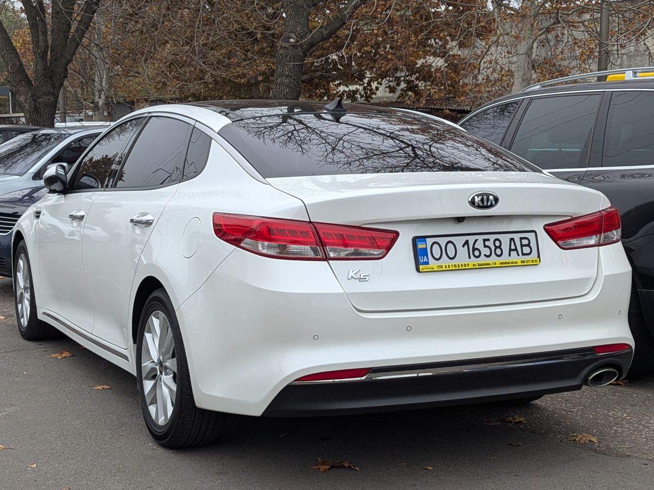 OO 1658 AB, Kia K5 2nd gen (JF), 2015–2019