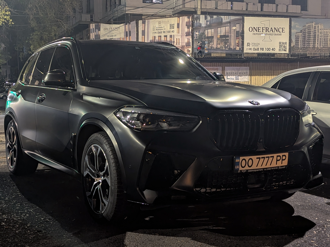 OO 7777 PP, BMW X5 4th gen (G05), 2018–2023