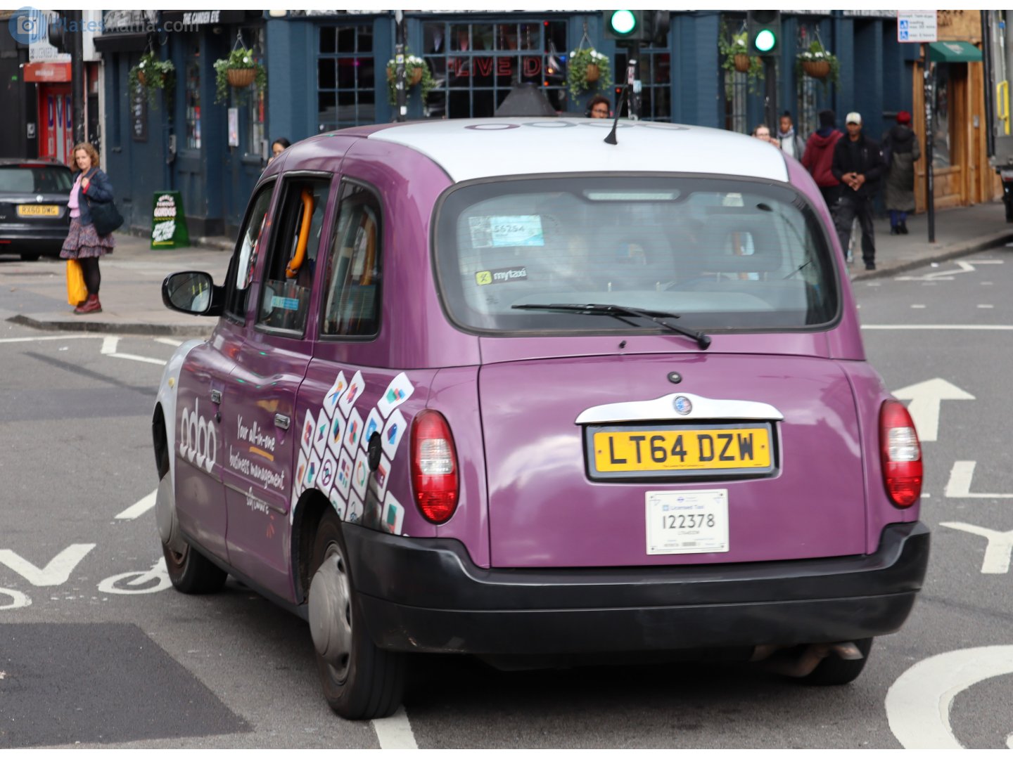 LT64DZW, London Taxi Company TX4 