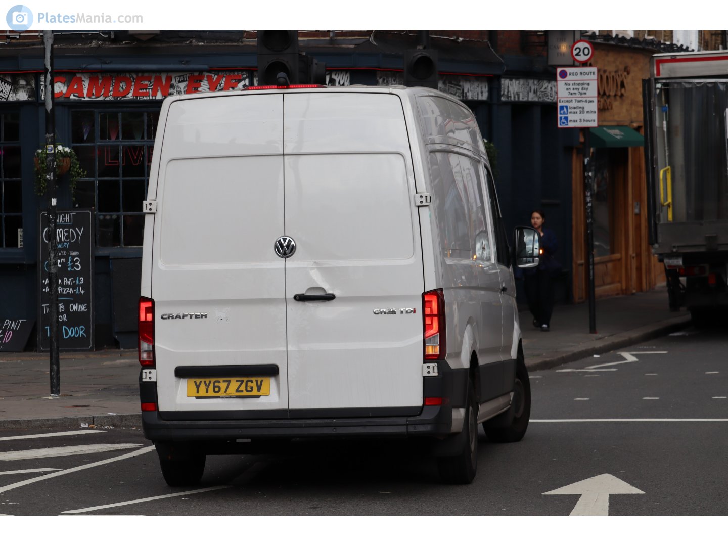 YY67ZGV, Volkswagen Crafter 2nd gen Van (SY/SZ), 2016–