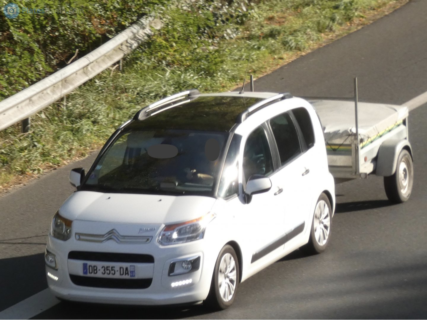 DB-355-DA, Citroёn C3 Picasso 1st gen (A58; Global-market), 2009–2017