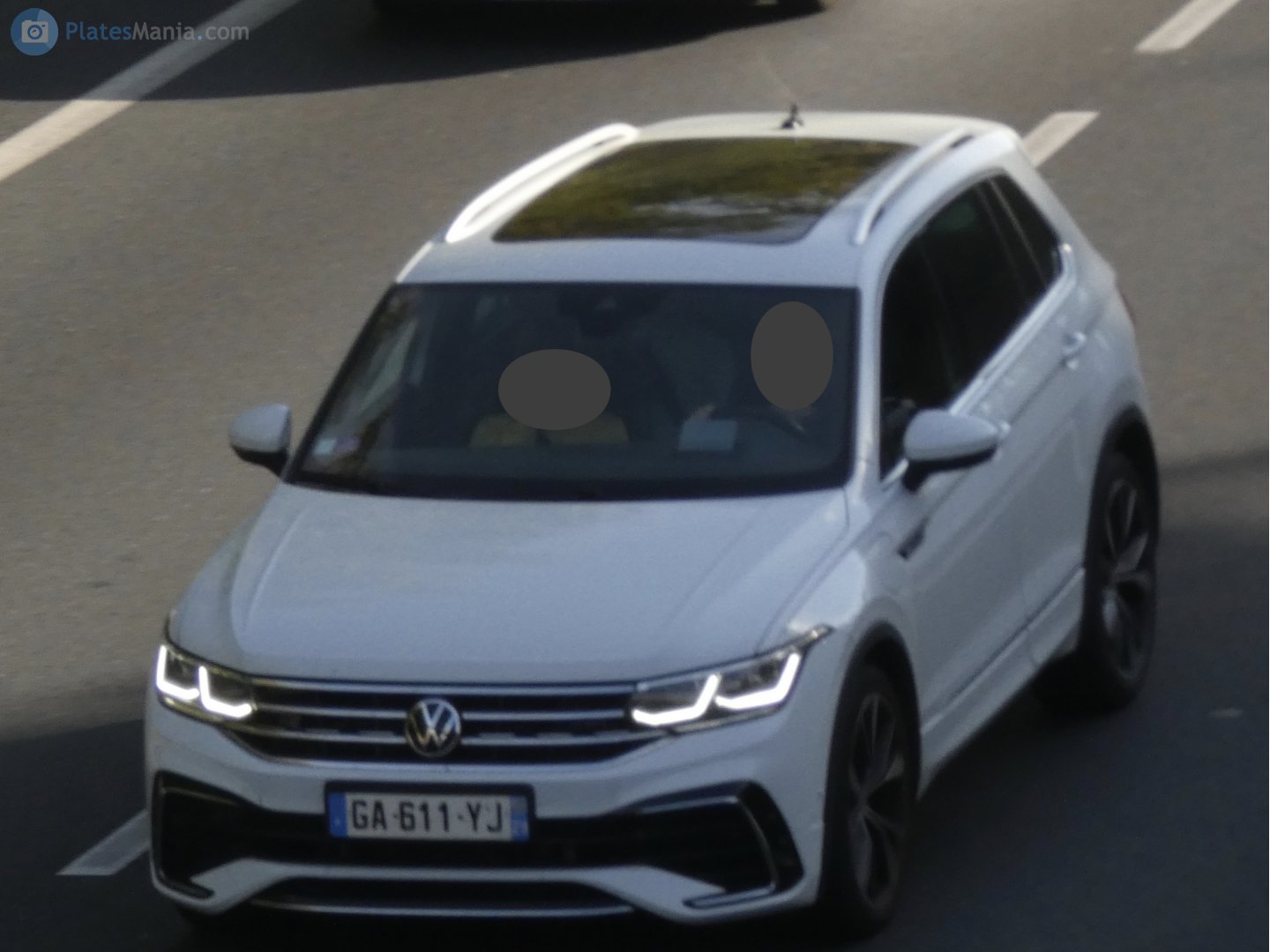 GA-611-YJ, Volkswagen Tiguan 2nd gen (AD/AX/Allspace/L), facelift, 2020–2024