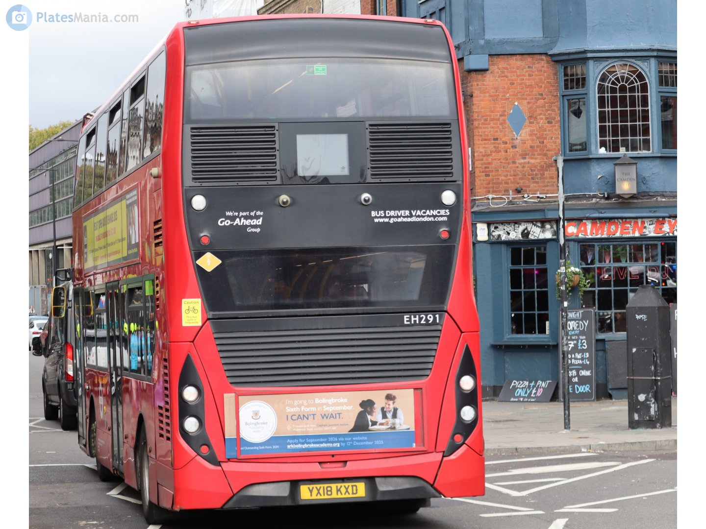 YX18KXD, Alexander Dennis Enviro 400 