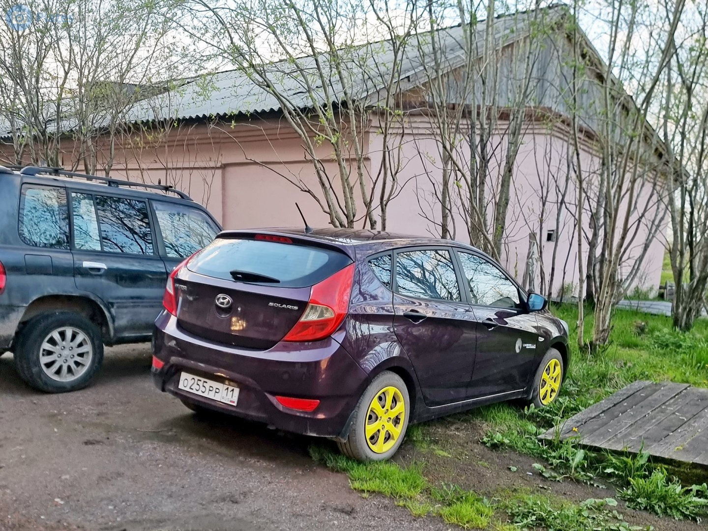 о 255 рр 11, Hyundai Solaris 1st gen Hatchback (RB), 2011–2014