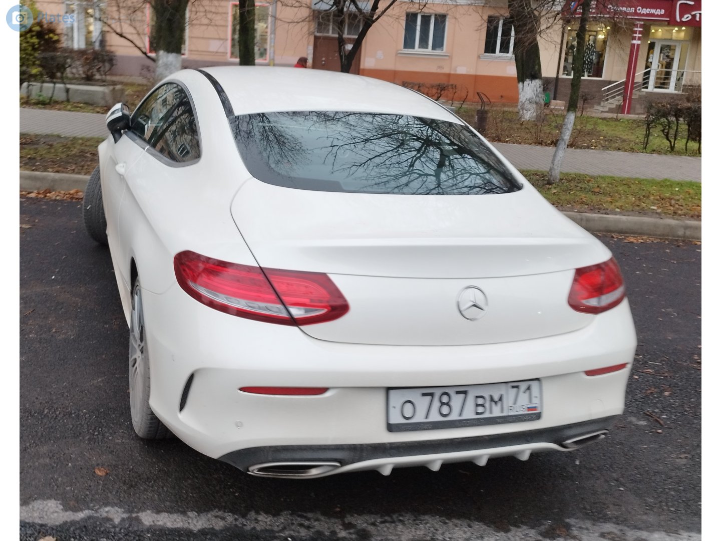о 787 вм 71, Mercedes-Benz C-Klasse 4th gen Coupé (C205), 2015–2023