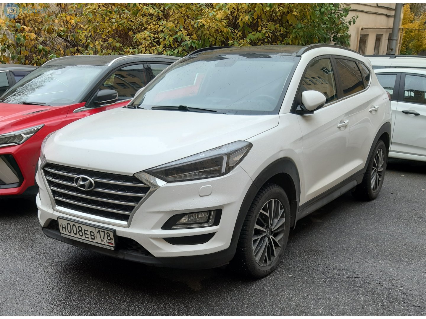 н 008 ев 178, Hyundai Tucson 3rd gen (TL), 1st facelift, 2018–2021