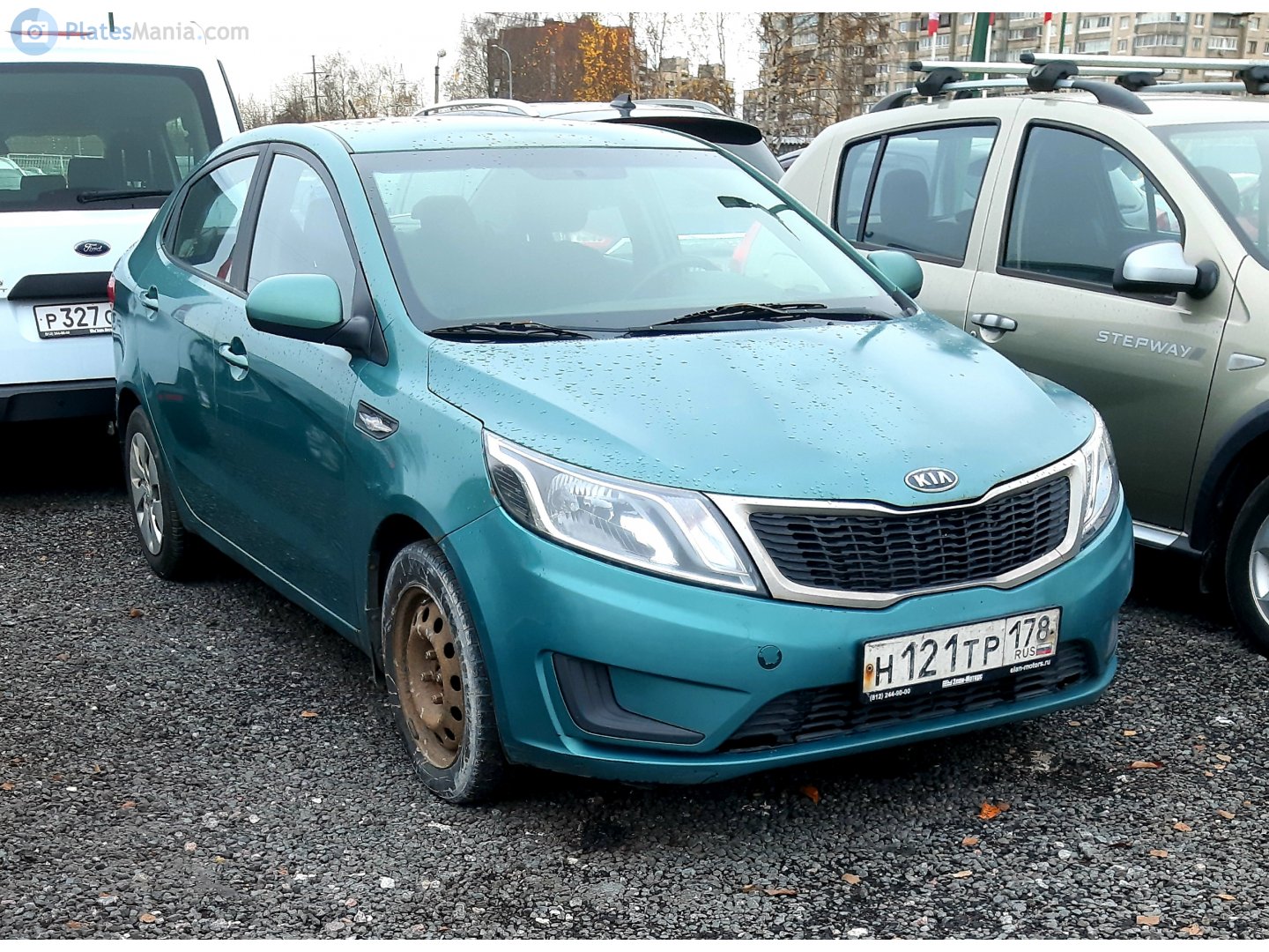 н 121 тр 178, Kia Rio 