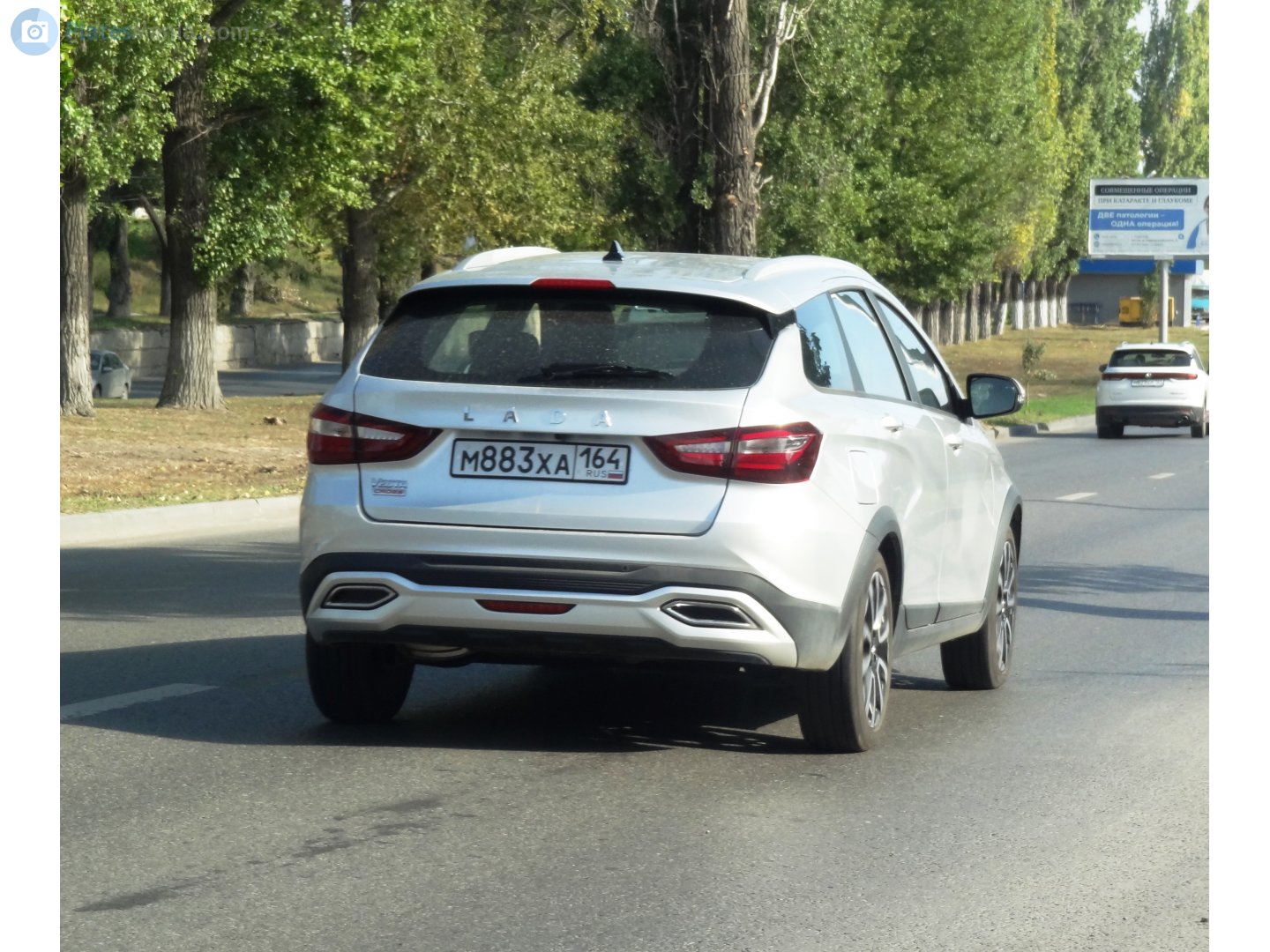 м 883 ха 164, Lada (VAZ) Vesta 1st gen SW Cross (GFK), facelift, 2022–